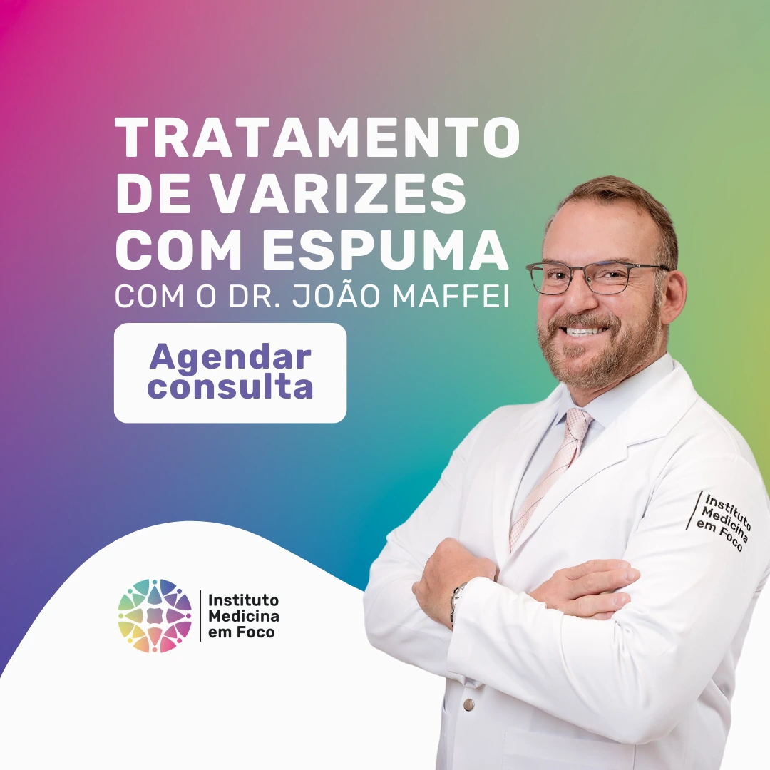 Tratamento de varizes com espuma pelo Bradesco Saúde com o Dr. João Maffei