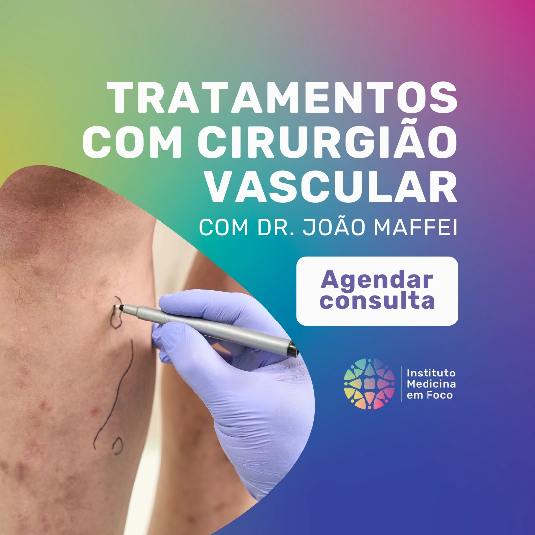 Agende uma consulta e faça o seu tratamento com um cirurgião vascular em São Paulo, o Dr. João Maffei