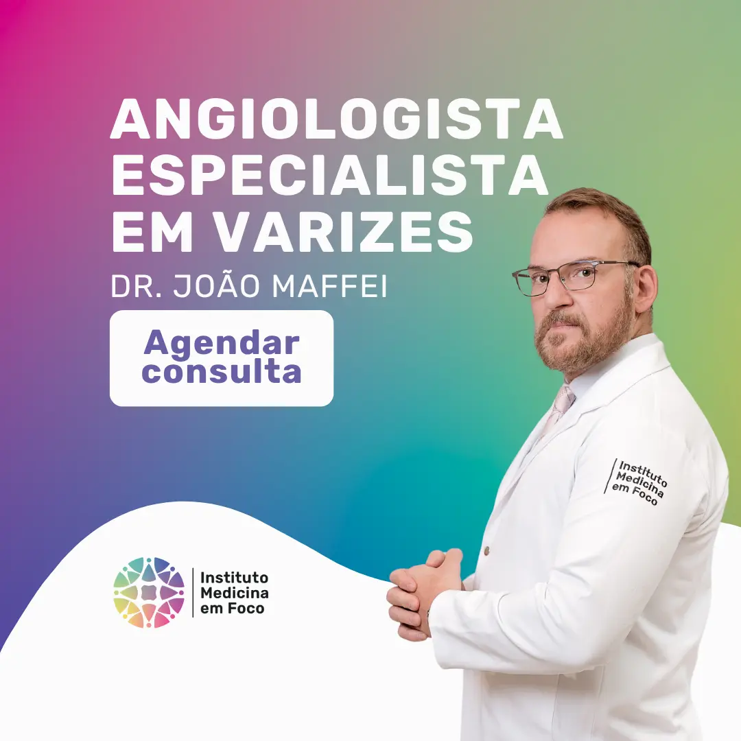Agende sua consulta com o Dr. João Maffei, angiologista especialista em varizes, e faça seu tratamento de laser para varizes em São Paulo
