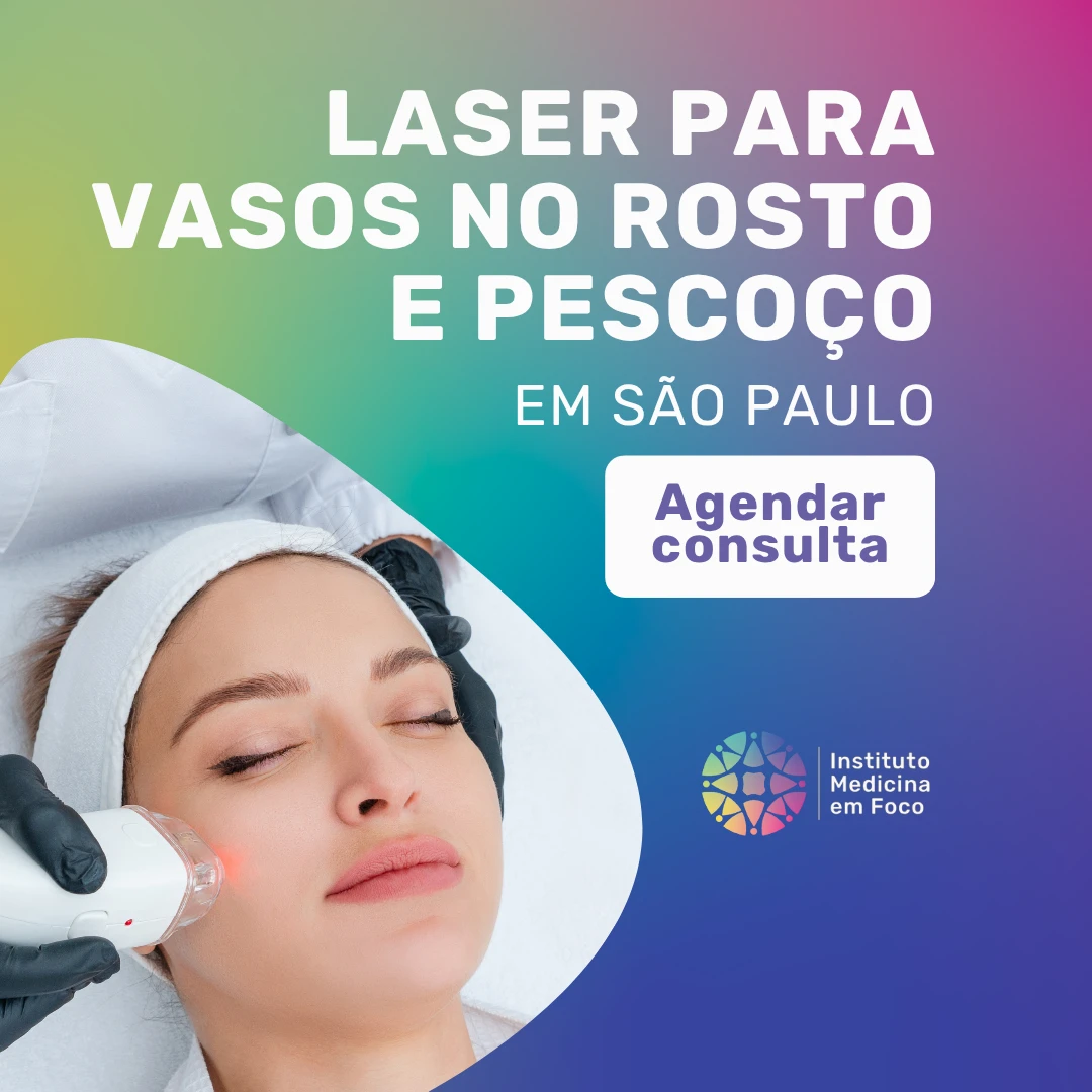Agende sua consulta com o Dr. João Maffei, angiologista em São Paulo, para o Laser para vasos no rosto e pescoço