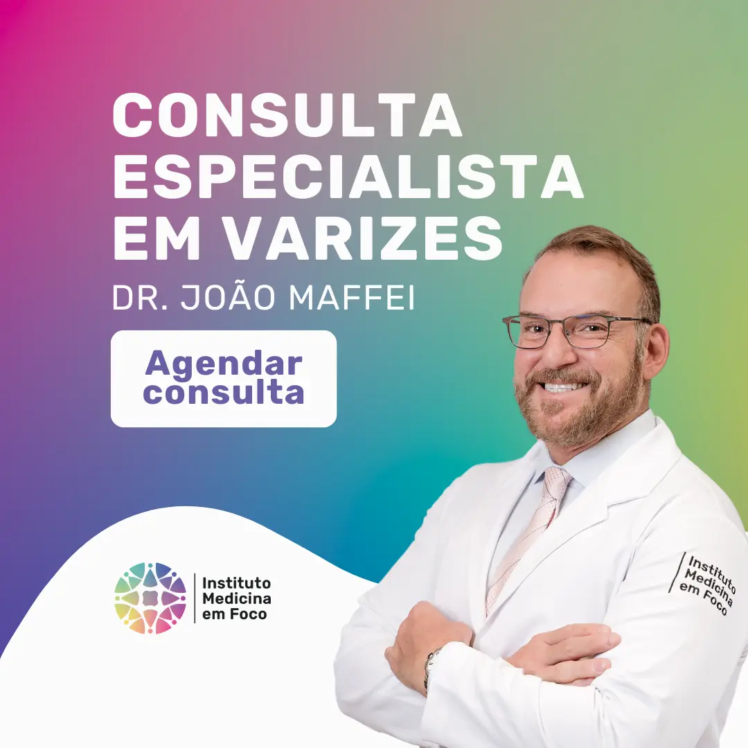 Angiologista em São Paulo, Dr. João Maffei, para realizar o seu tratamento de varizes com o seu especialista em varizes