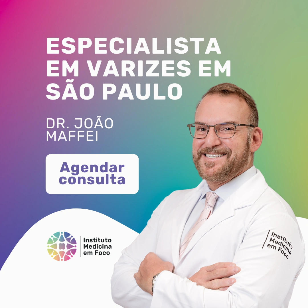 Entre em contato e agende sua consulta com especialista em varizesem São Paulo, Dr. João Maffei