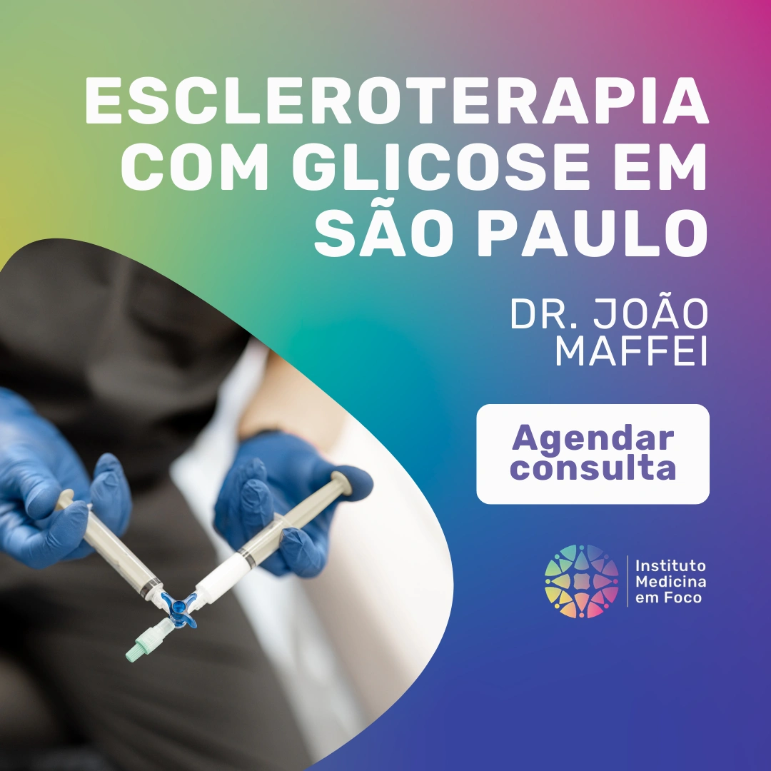 Agende sua consulta com o especialista em varizes Dr. João Maffei, Cirurgião Vascular e Angiologista, para escleroterapia com glicose em são paulo