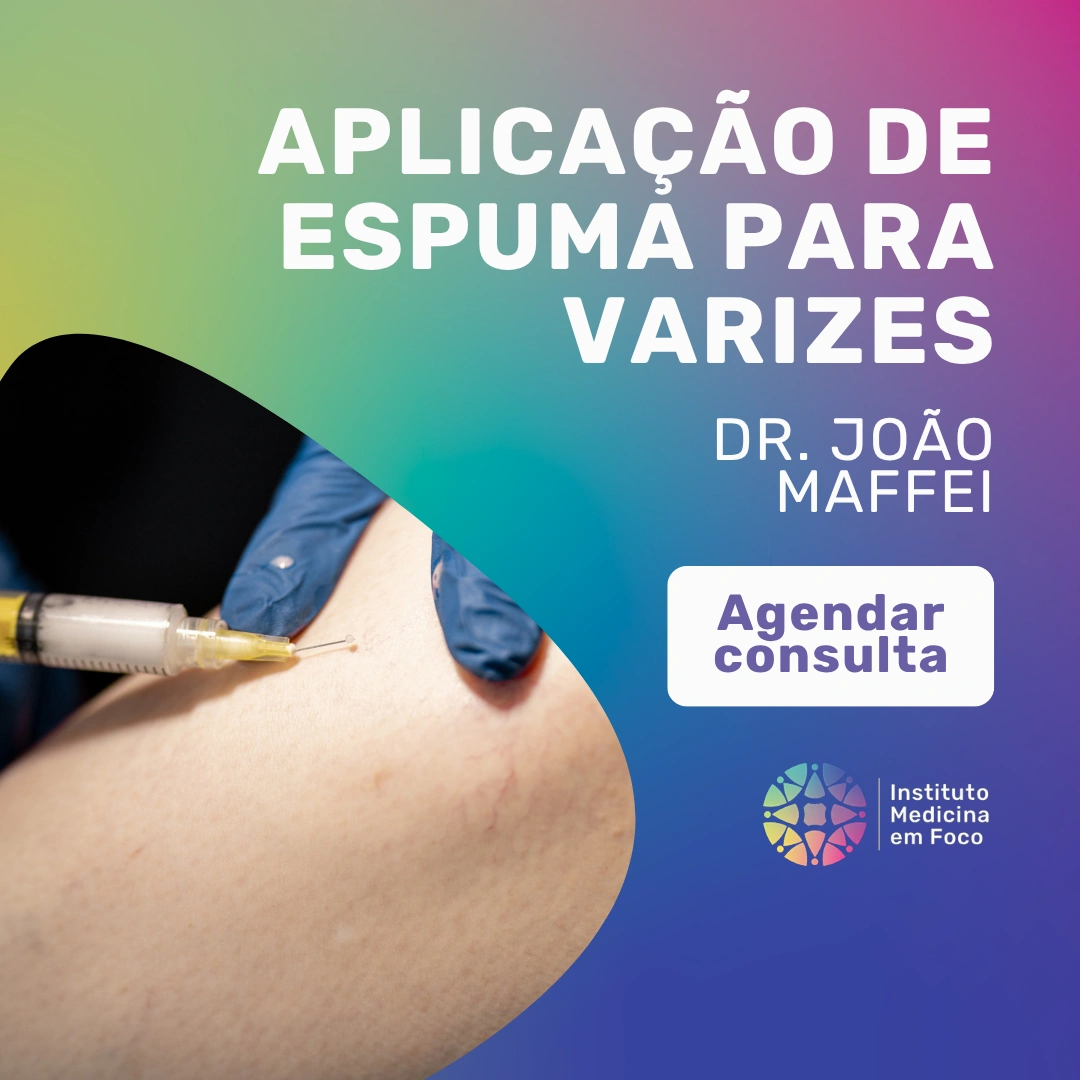 Olá, vim do site e gostaria de agendar uma consulta com o Dr. João Maffei sobre Escleroterapia com espuma!